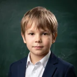 Аватарка из школьной фотосессии
